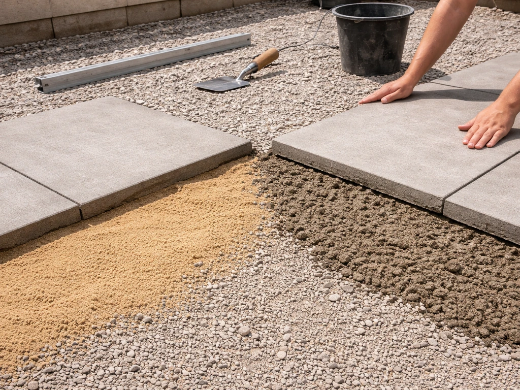 What Mix for Patio Slabs: Mortar, Dry-Pack, and Ratios