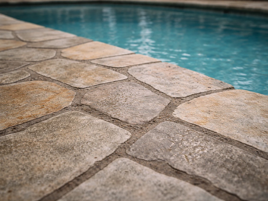 best pool patio material