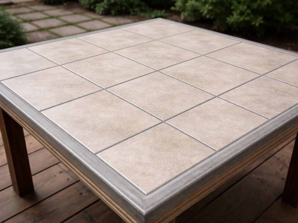 Tiles for Patio Table Top: DIY Weatherproof Guide