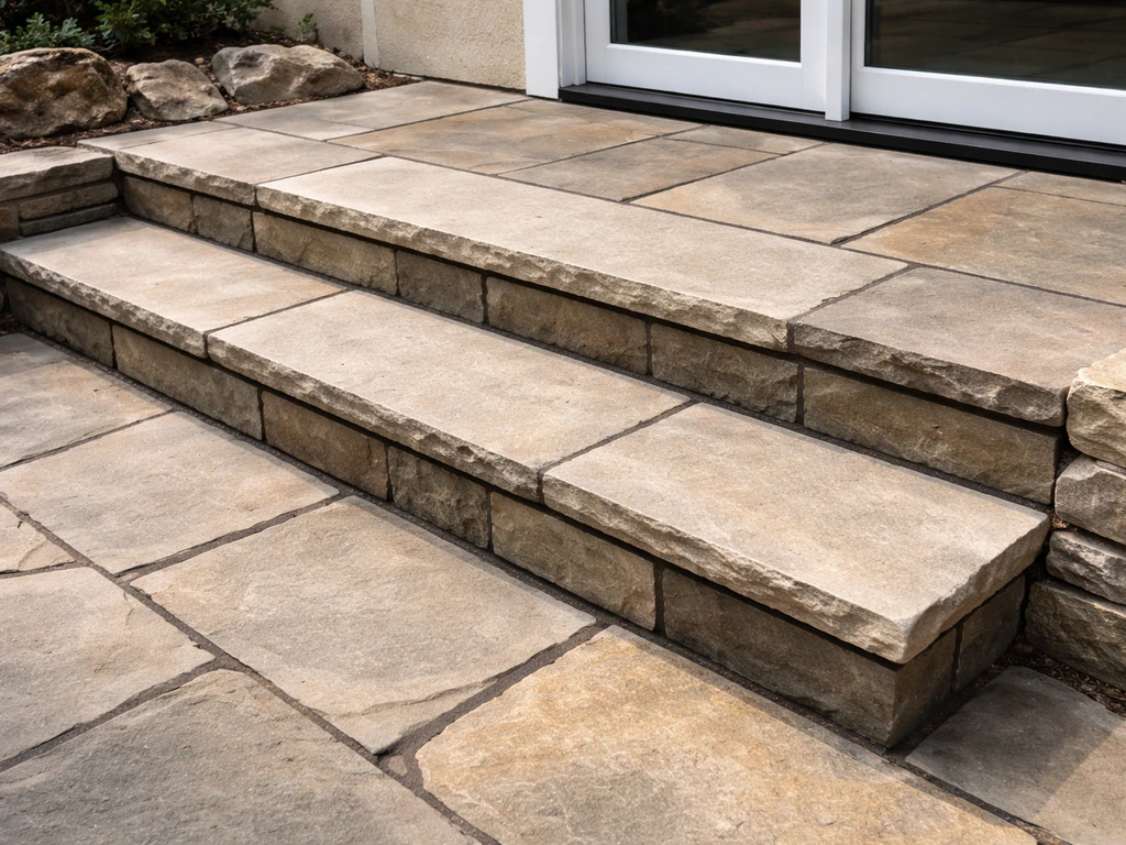 Natural Stone Patio Steps: Install, Design, and Maintain