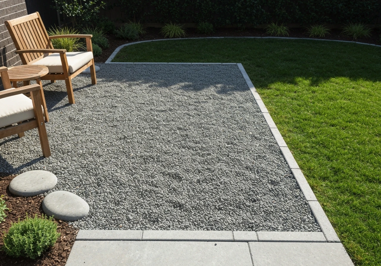 are gravel patios a good idea