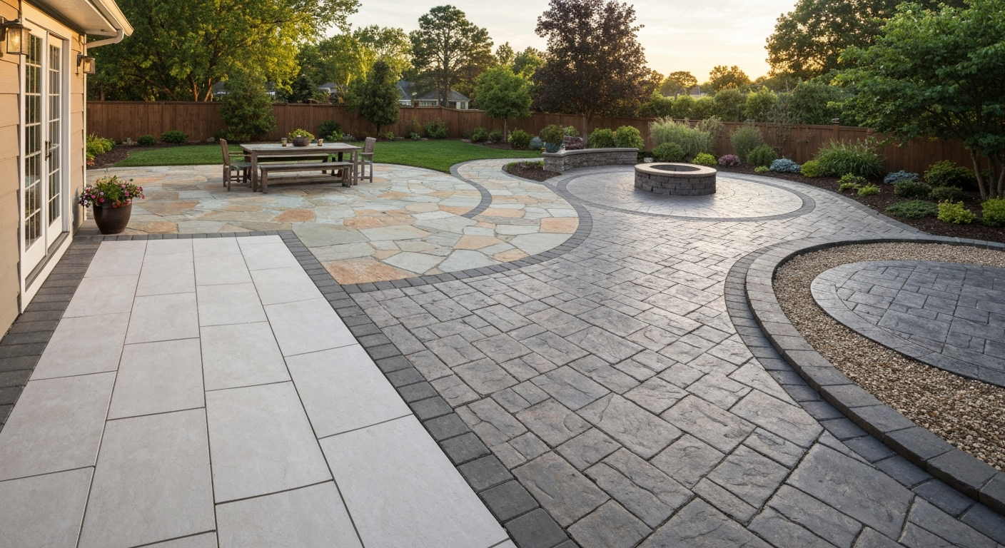 best material for patio floor