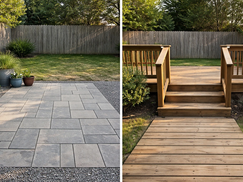 Stone Patio vs Deck: Costs, Durability, and Maintenance