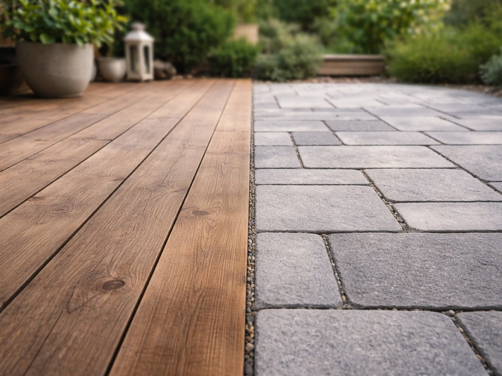 Wooden Deck vs Stone Patio: Pros, Cons, and Cost to Own
