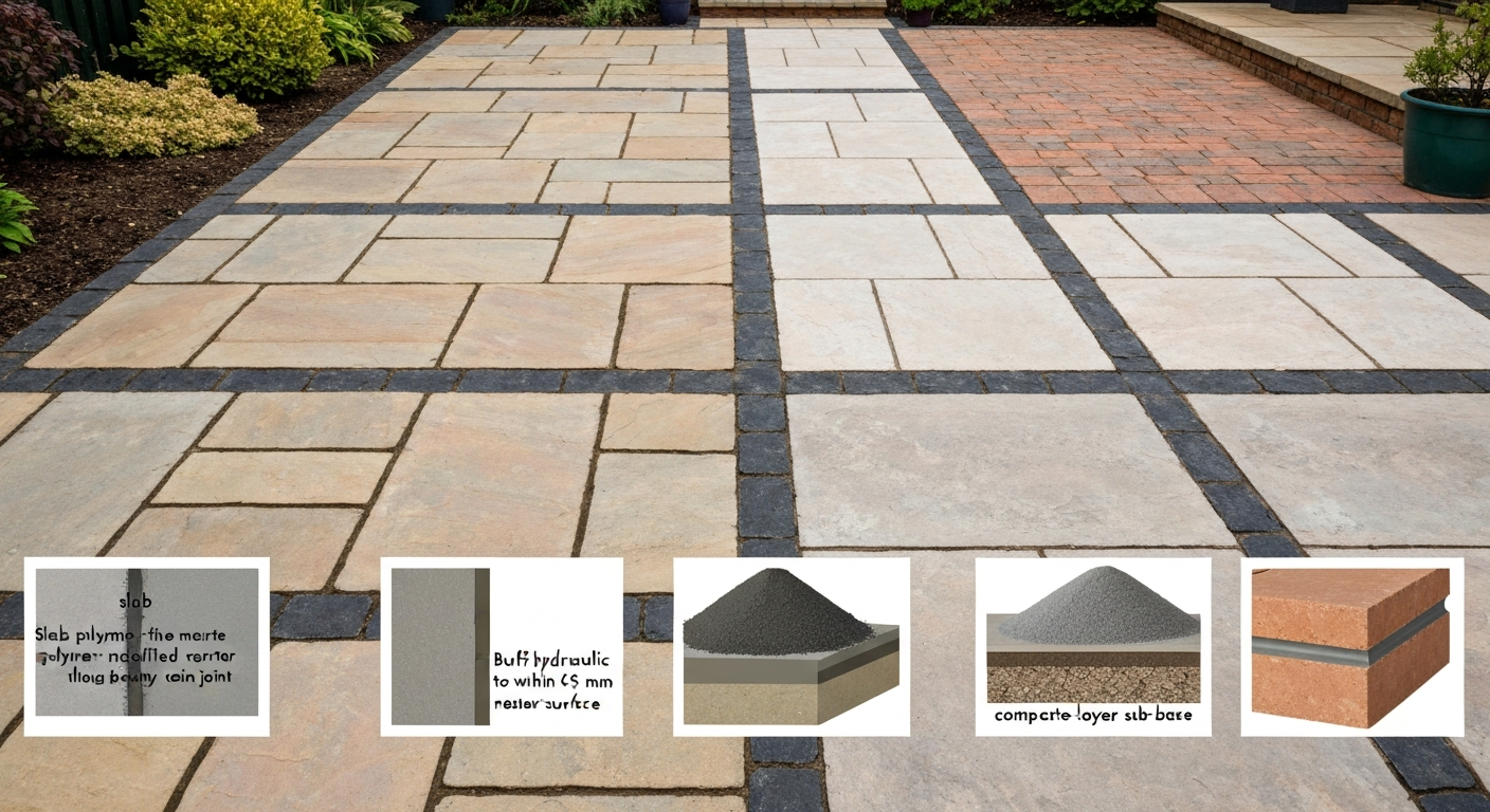 Best Pointing for Patio Slabs: Guide to Mortar & Jointing