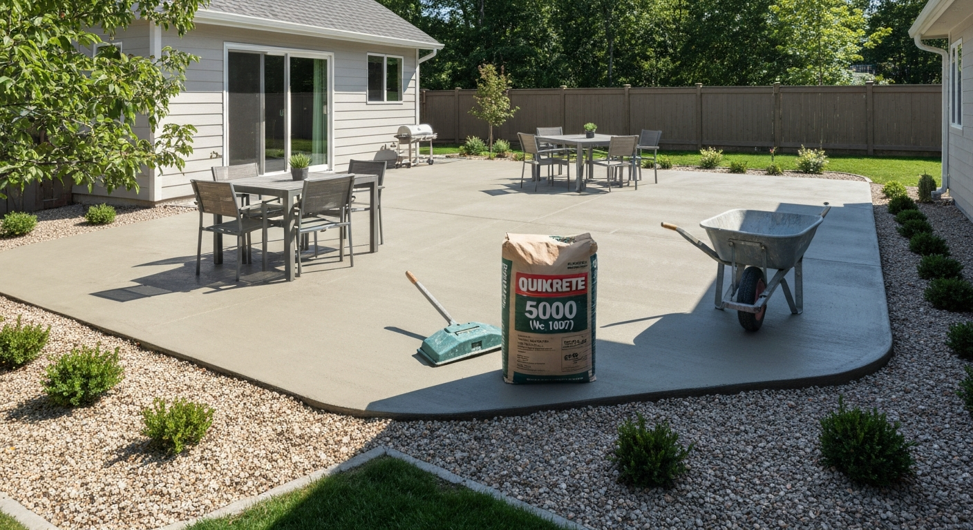 Best Quikrete for Patio: Mixes for Slabs, Pavers & Stone